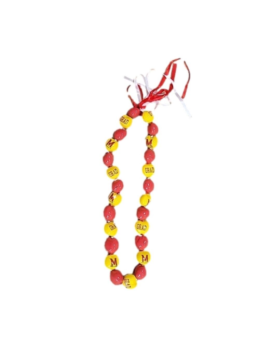 UMD Terp Graduation Beads/Hawaiian Leis
